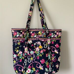 Vera Bradley Floral Quilted Tote Bag